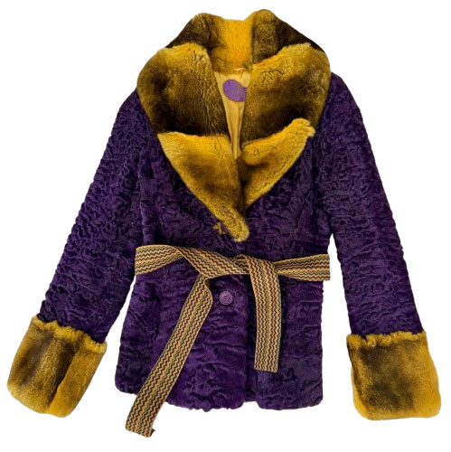 Etro astrakhan coats