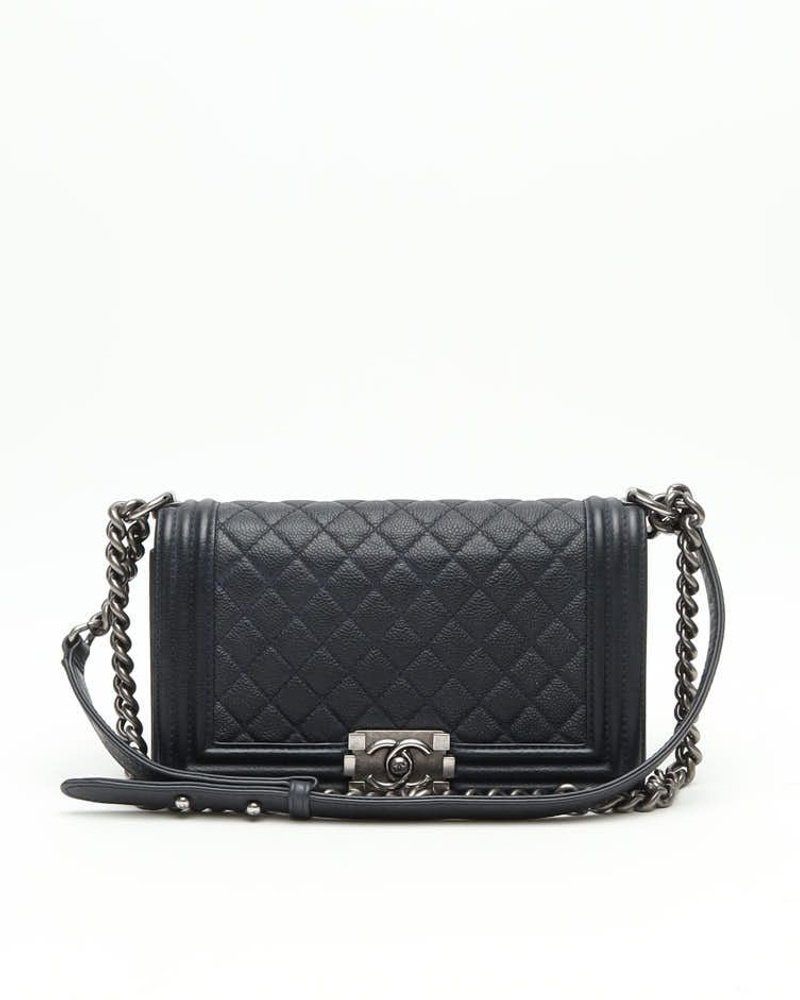 Chanel New Medium Caviar Boy Bag