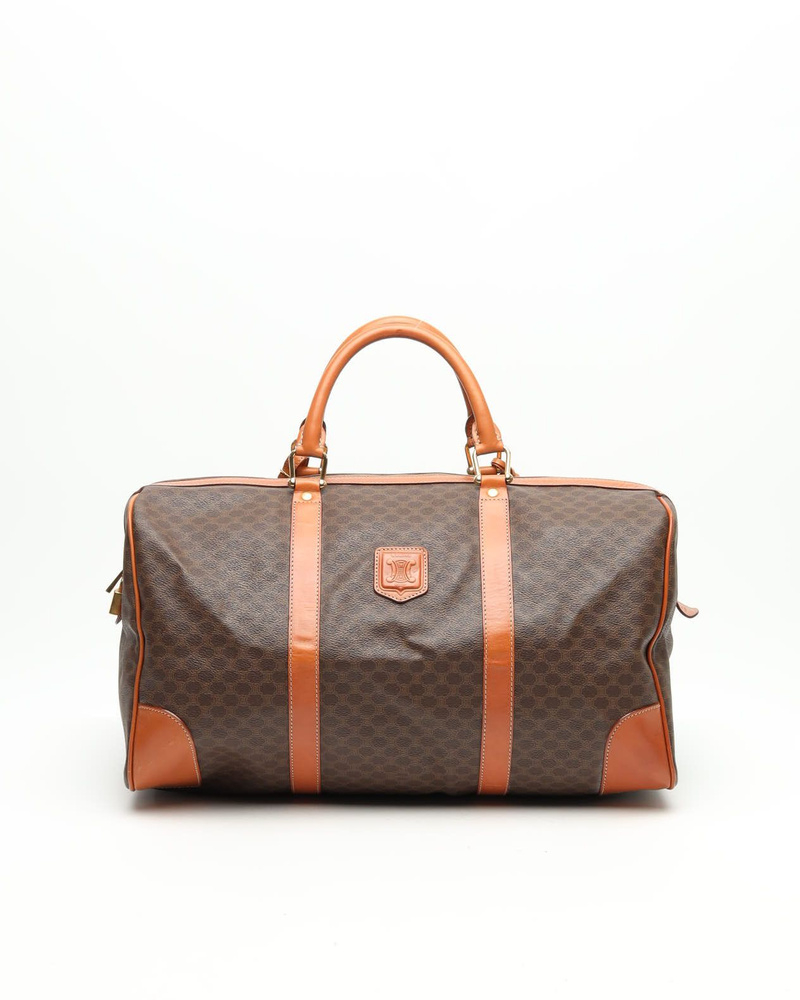 Celine Céline Macadam Boston Bag