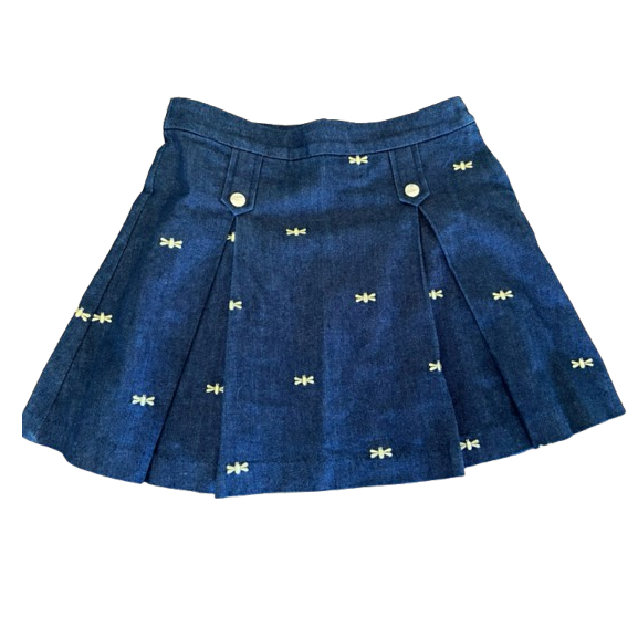 Jacadi Jupe en jean avec motif