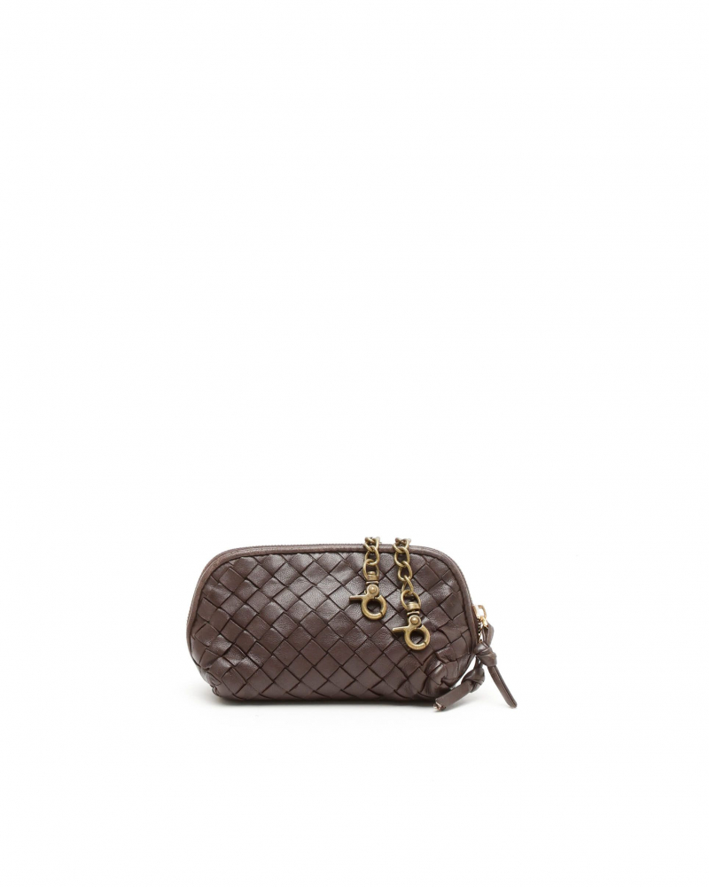 Bottega Veneta Mini Intrecciato Chin Bag