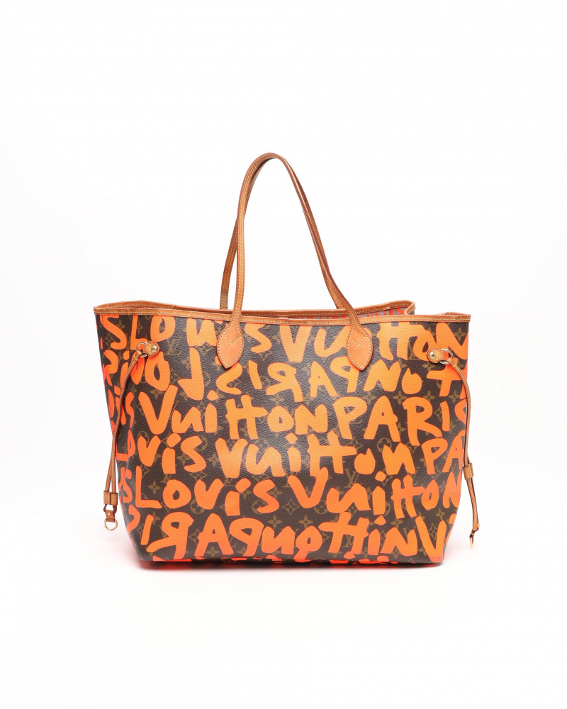 Louis Vuitton Monogram Graffiti Neverfull GM Tote