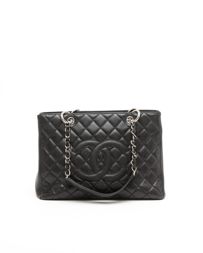 Chanel Caviar Grand Shopping GST Tote Bag