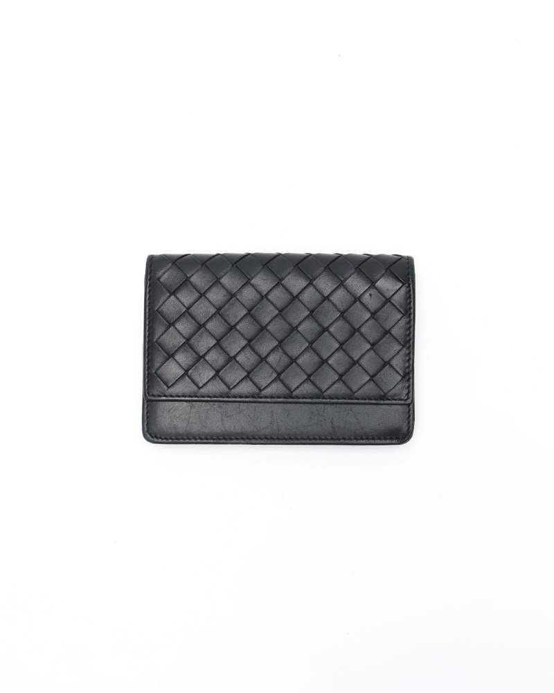 Bottega Veneta Intrecciato Folding Wallet