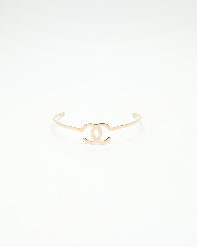 Chanel Metal CC Headband