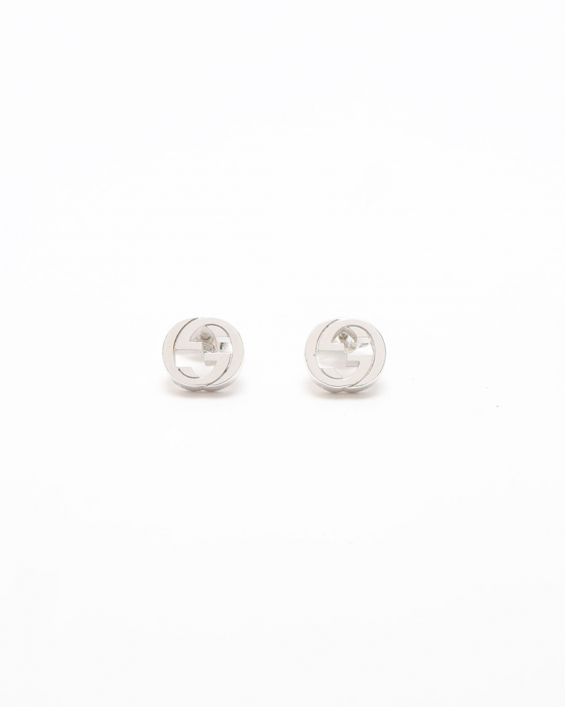 Gucci Interlocking G Silver Earring