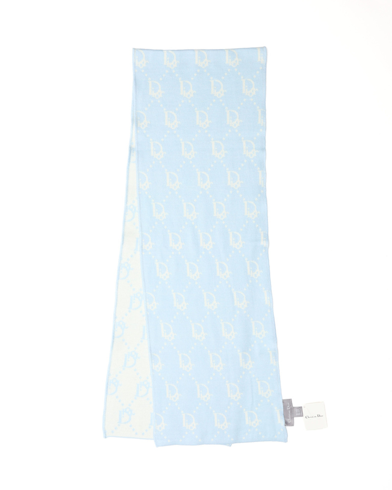 Christian Dior Trotter Wool Scarf