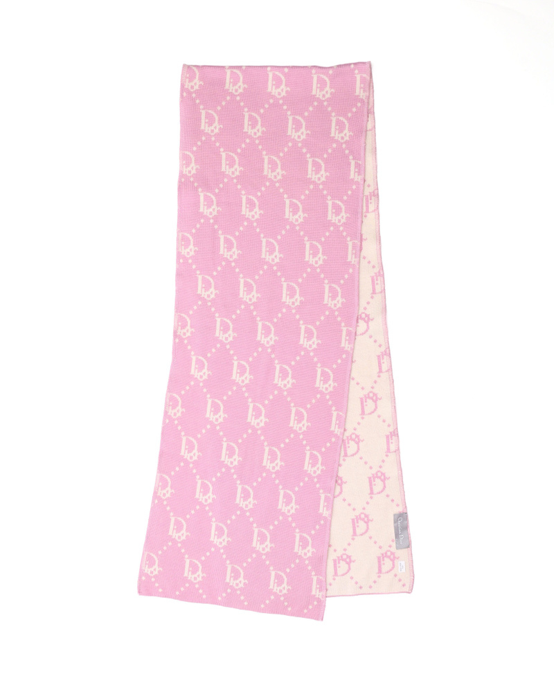Christian Dior Trotter Wool Scarf