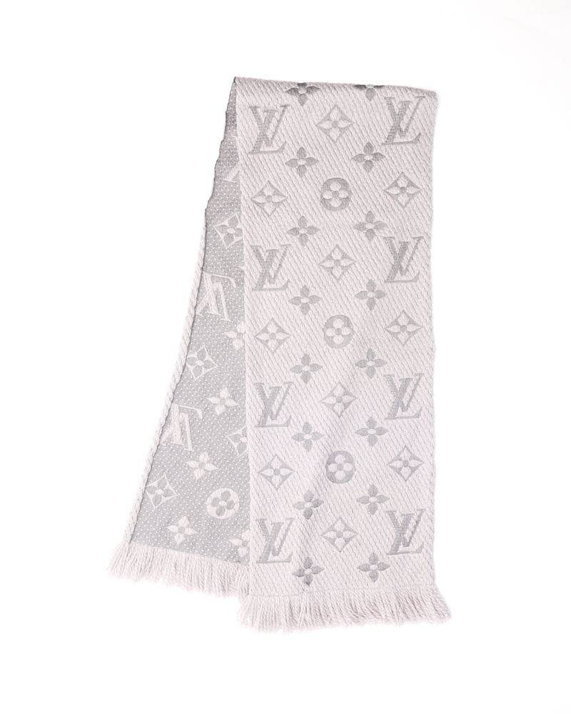 Louis Vuitton Logomania Wool Scarf
