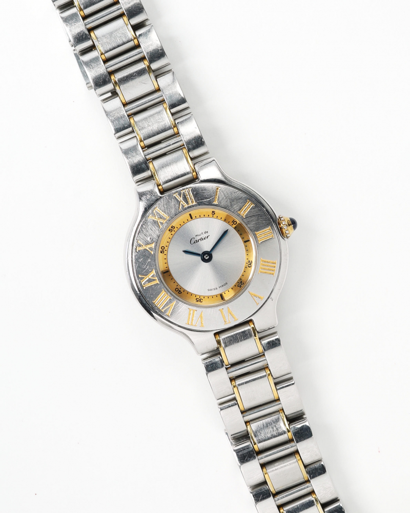 Cartier 21 Must de Cartier 28mm Ref 1340 Watch