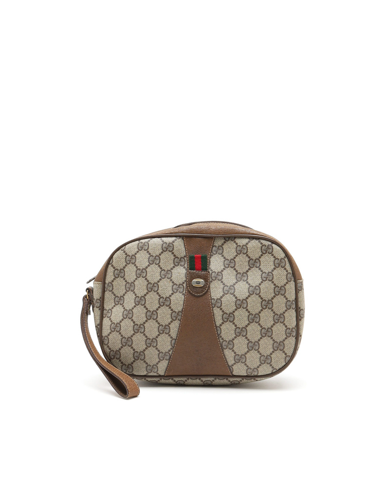 Gucci GG Supreme Clutch Bag