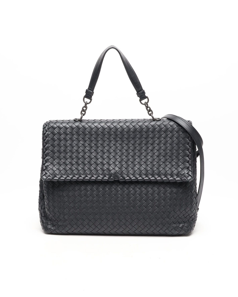 Bottega Veneta Intrecciato Large Olimpia Bag