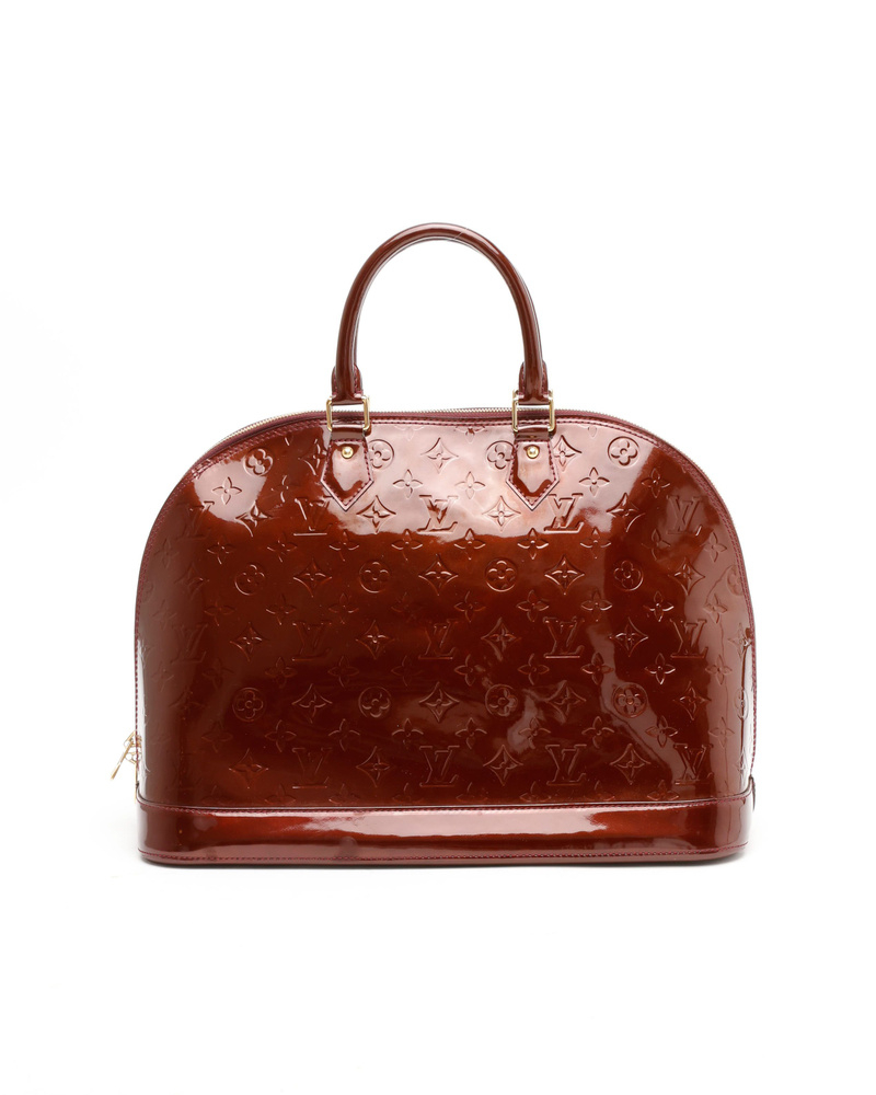 Louis Vuitton Vernis Alma GM Bag