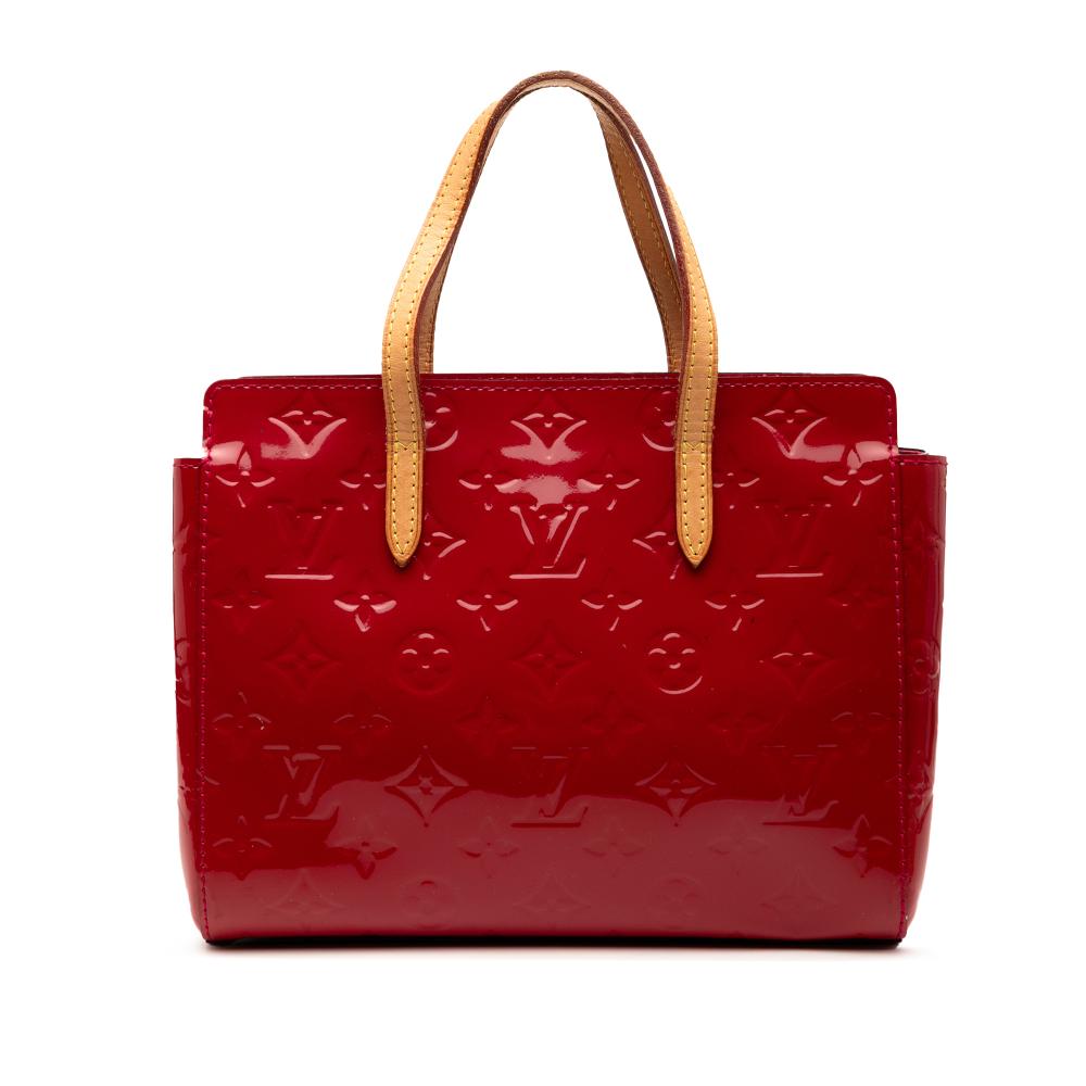 Louis Vuitton B Louis Vuitton Red Vernis Leather Leather Monogram Vernis Catalina BB France