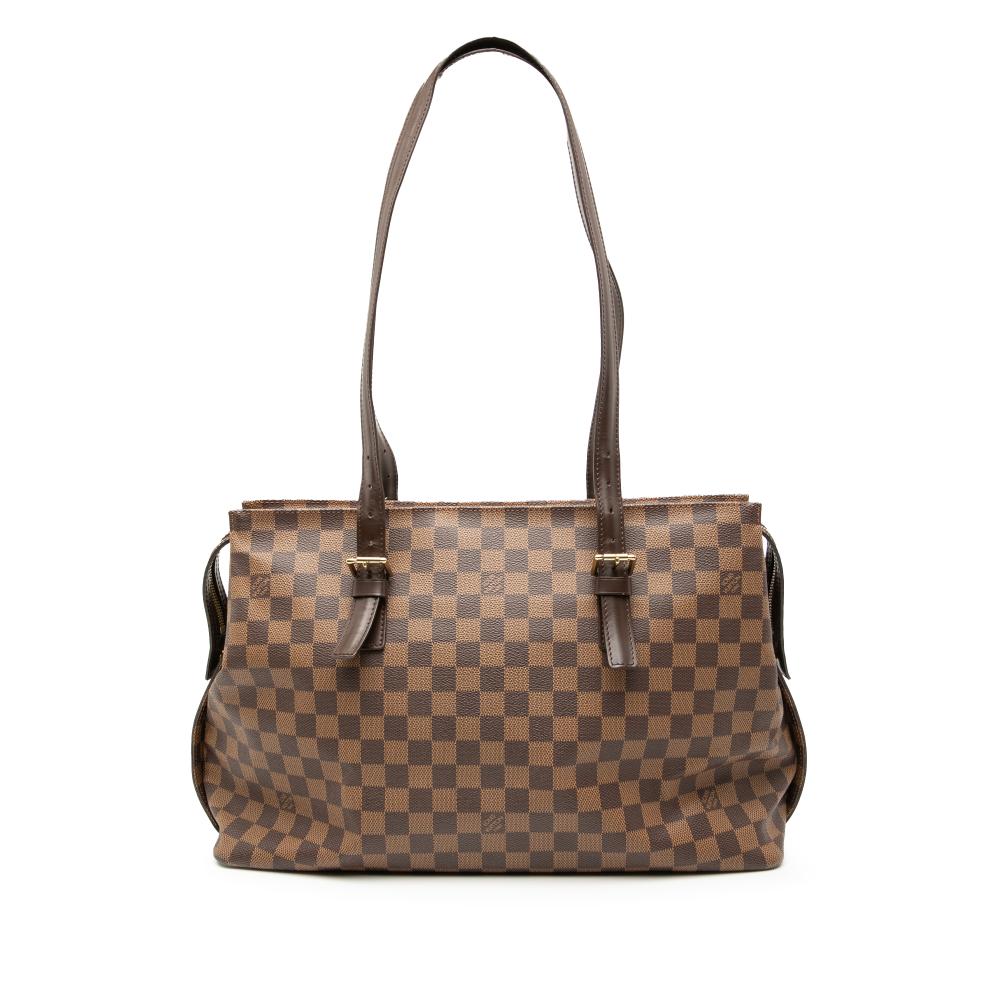 Louis Vuitton B Louis Vuitton Brown Damier Canvas Fabric Damier Ebene Chelsea France