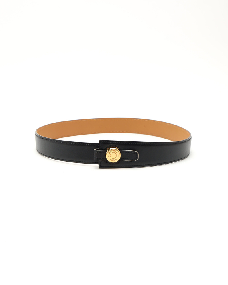 Hermès Clou de Selle Belt, Size 80