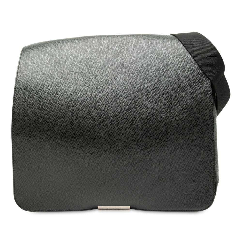 Louis Vuitton B Louis Vuitton Black Taiga Leather Leather Taiga Viktor France