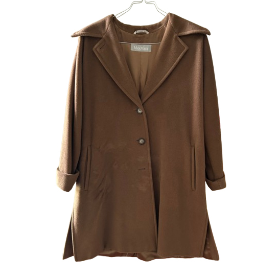 Max Mara Brauner Vintage-Mantel