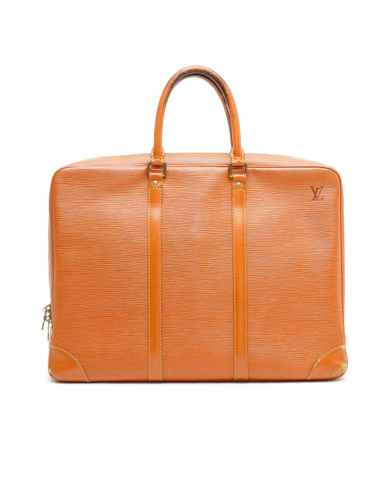Louis Vuitton Epi Porte Document Voyage Business Bag