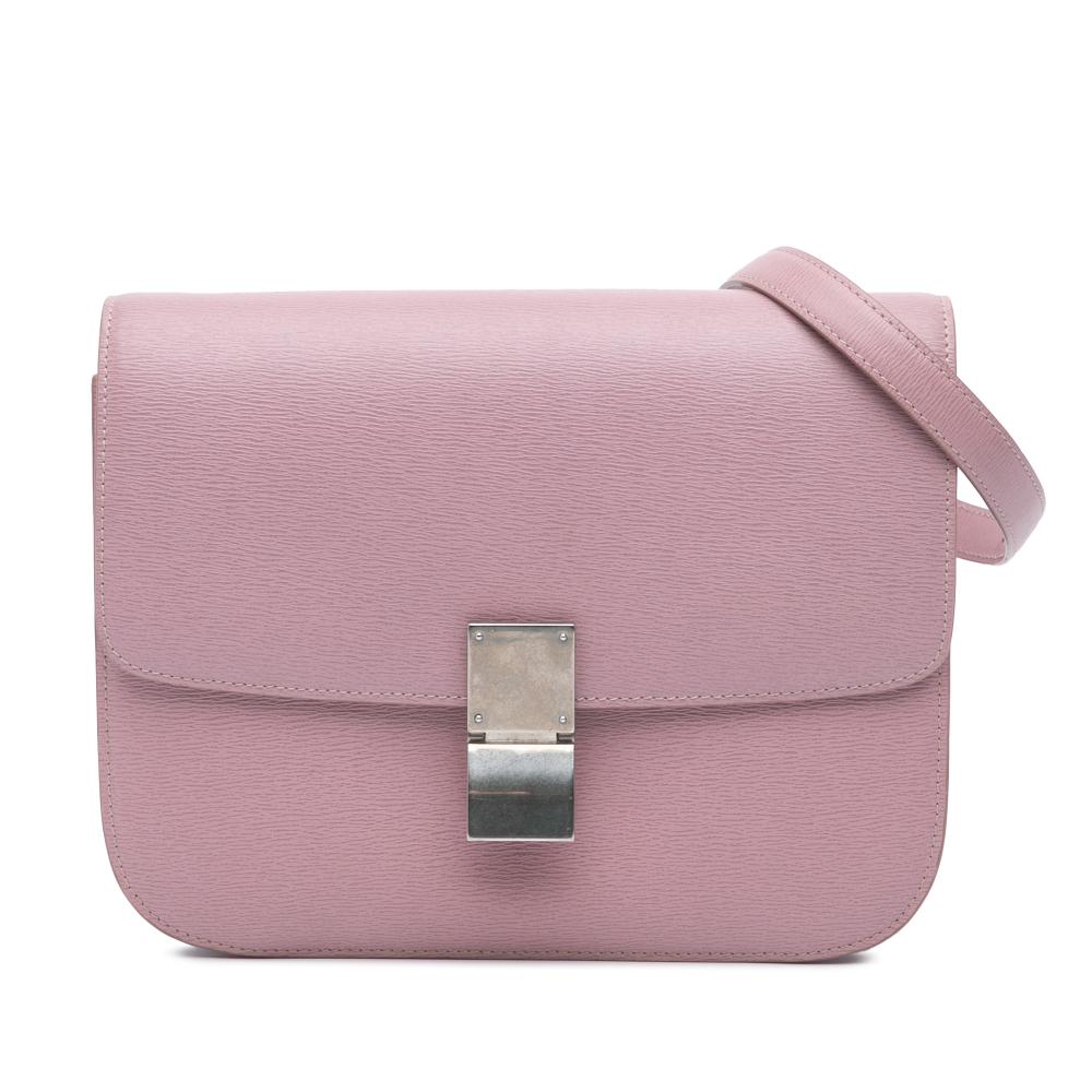 Celine B Celine Pink Light Pink Calf Leather Medium skin Classic Box Italy