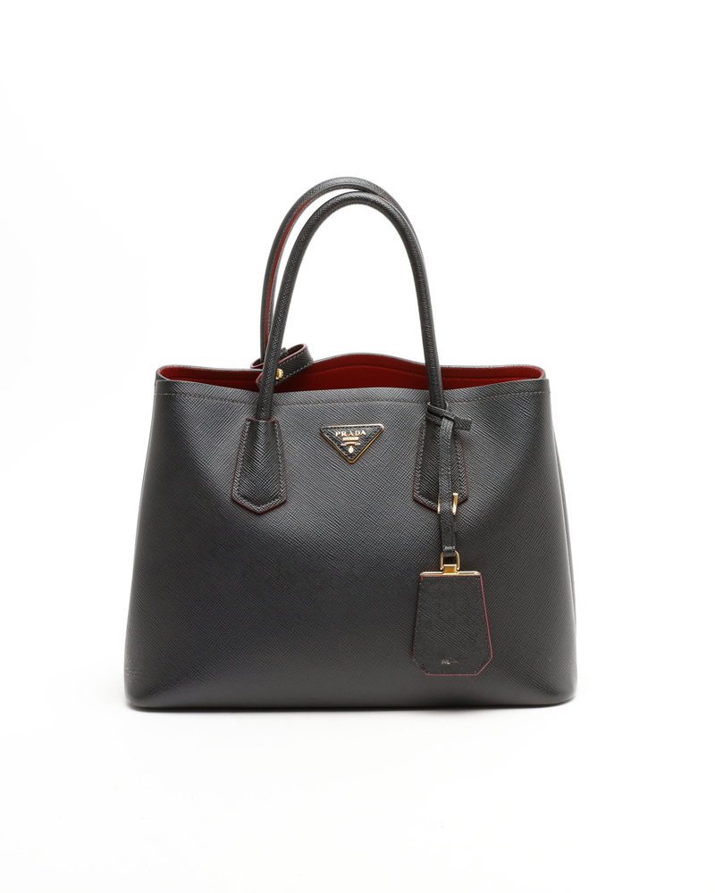 Prada Medium Saffiano Double Bag