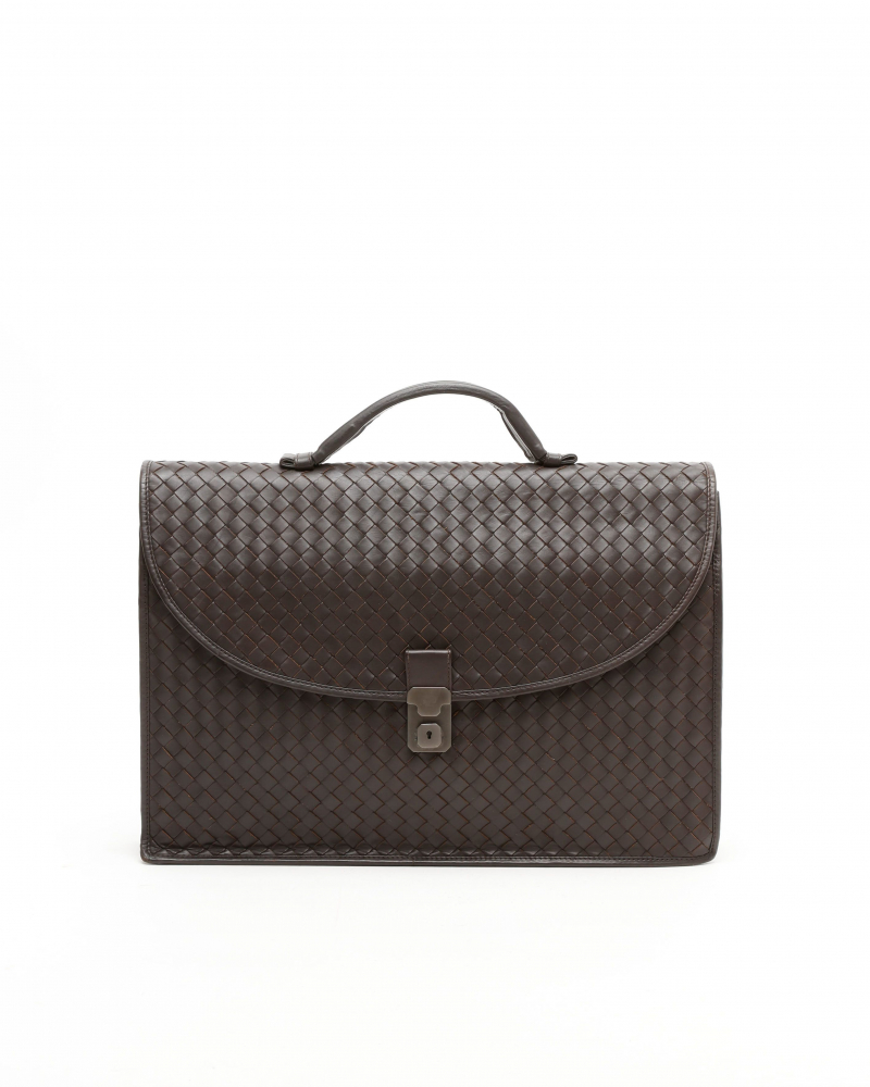 Bottega Veneta Intrecciato Business Bag