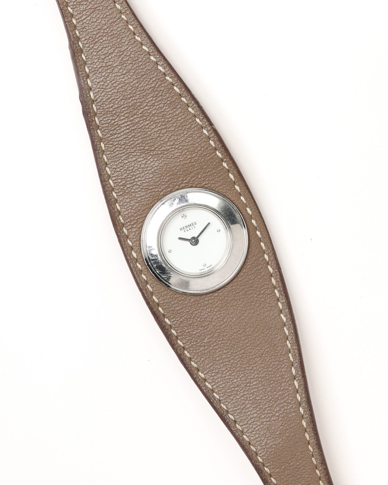 Hermès Faubourg Manchette 19mm Ref FG2.110 Rare Watch