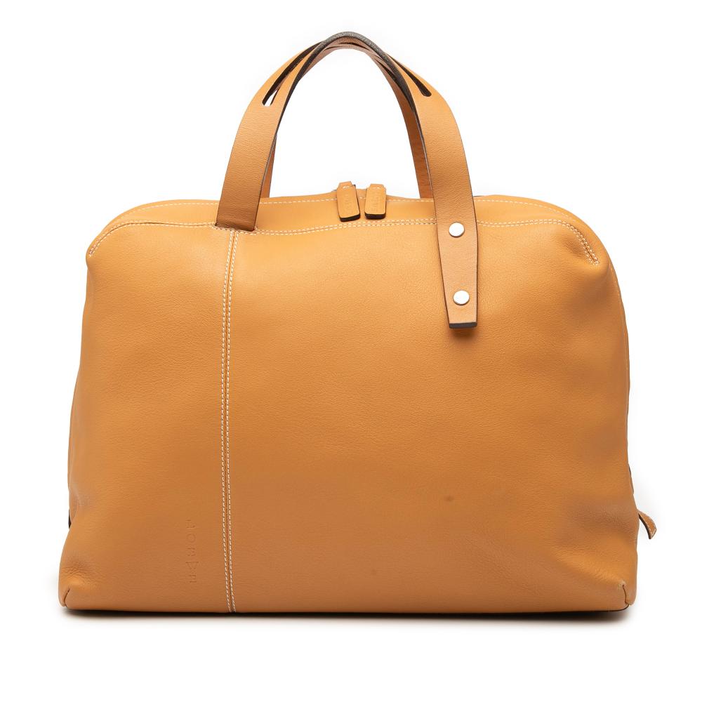 Loewe B LOEWE Brown Caramel Calf Leather Handbag Spain