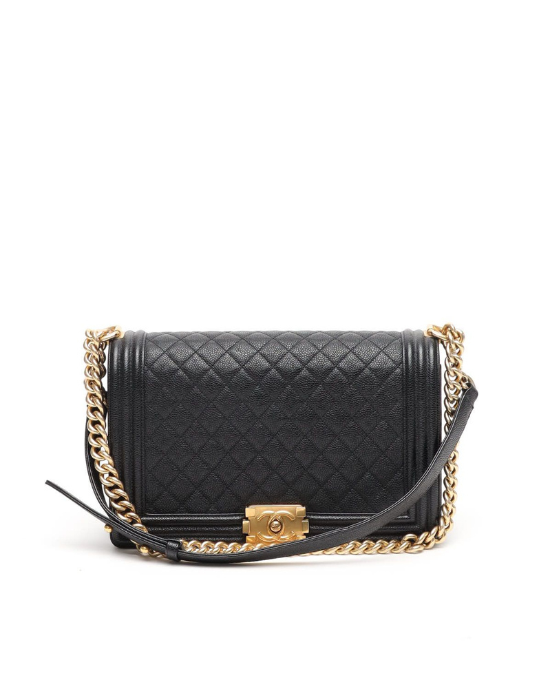 Chanel Caviar New Medium Boy Bag