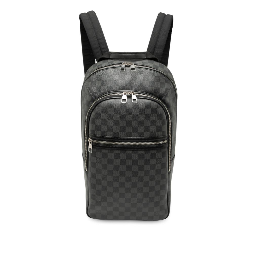 Louis Vuitton B Louis Vuitton Black Damier Canvas Fabric Damier Graphite Michael France
