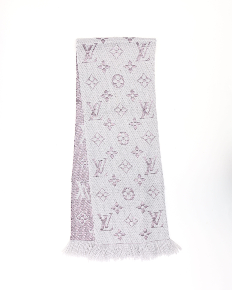 Louis Vuitton Logomania Wool Scarf