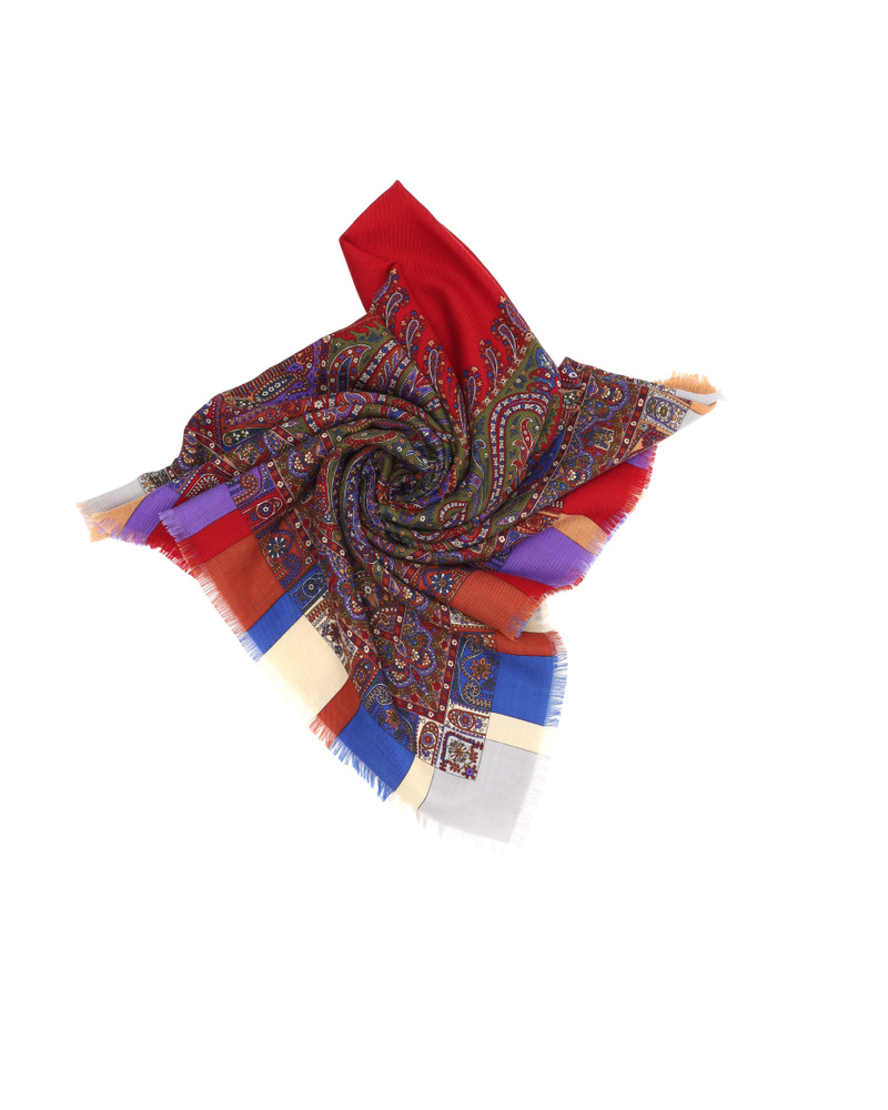 Gucci 140 Wool Silk Scarf