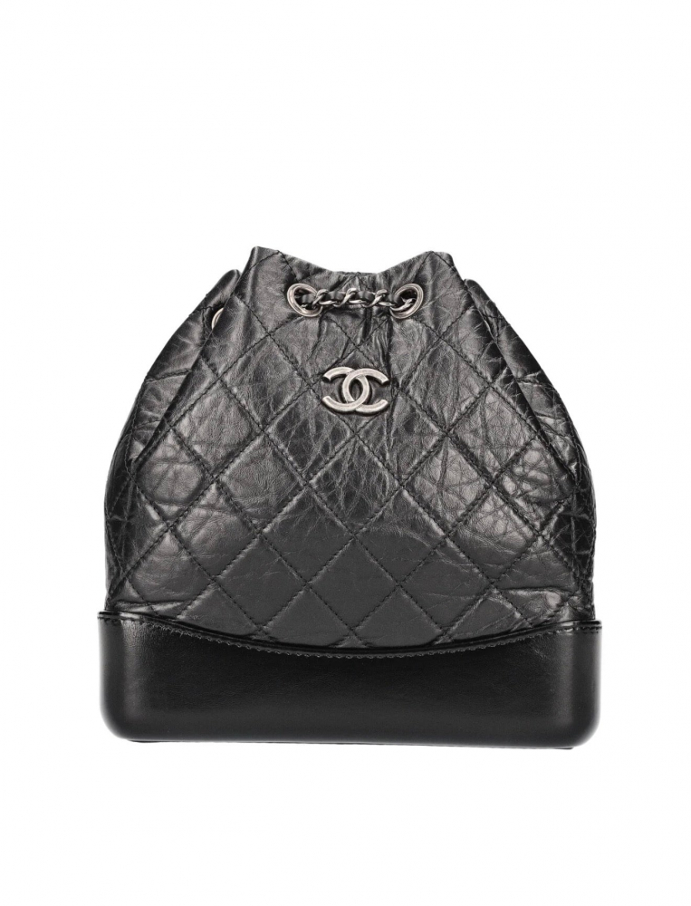 Chanel Gabrielle Backpack Small Black