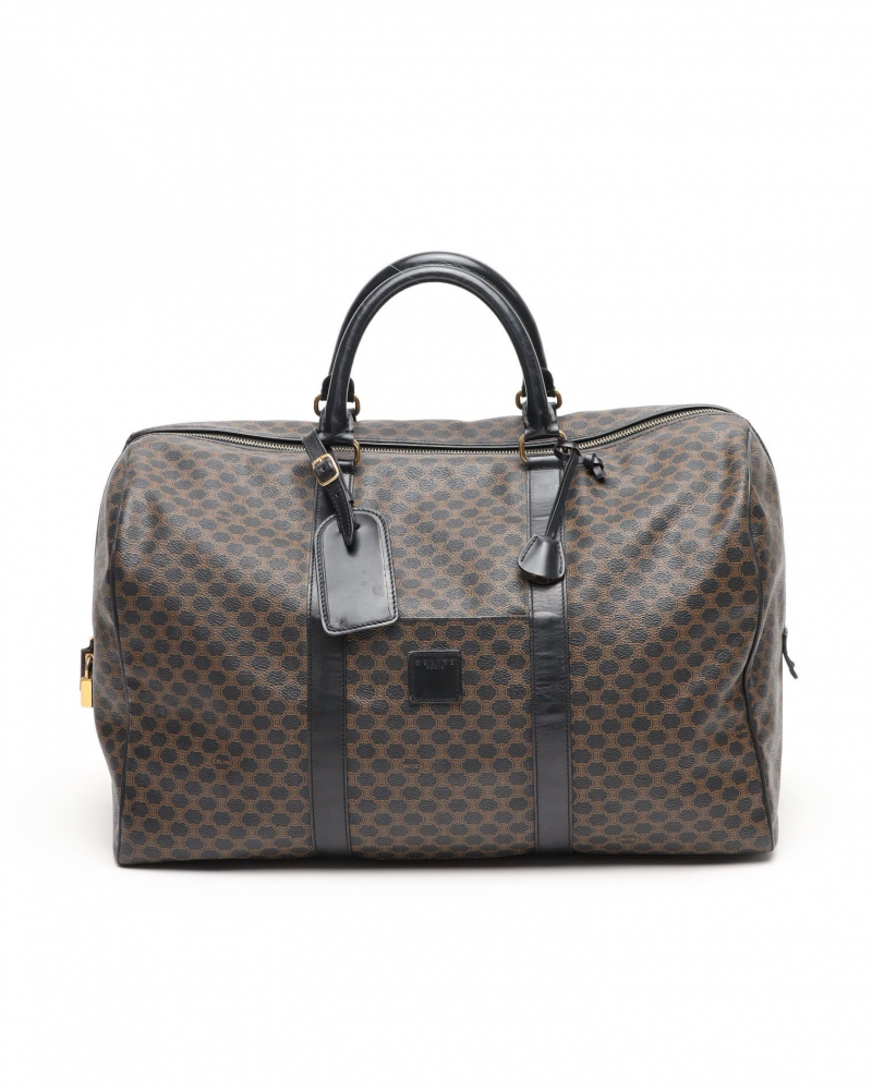 Celine Céline Macadam Boston Bag