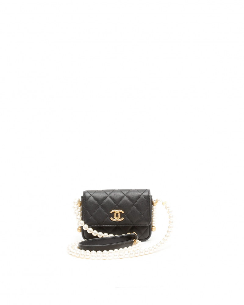 Chanel Mini Pearl Wallet On Chain Bag