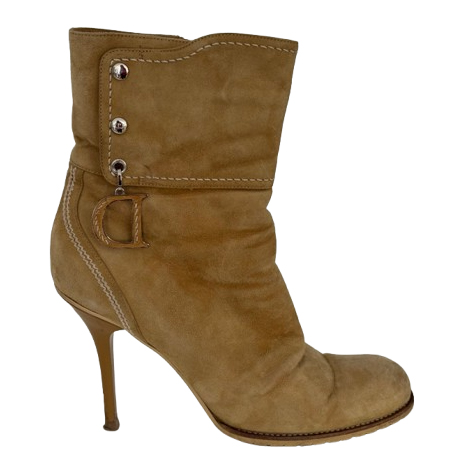 Christian Dior Dior Schnürstiefel aus Cuir