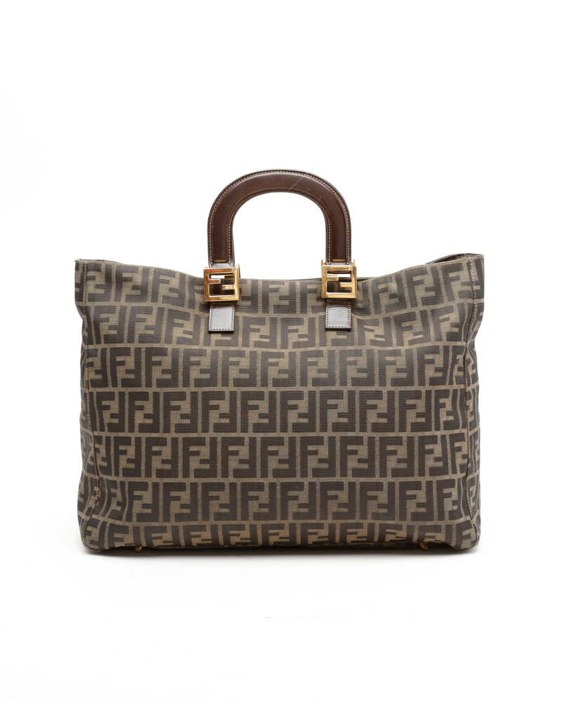 Fendi Zucca Tote Bag