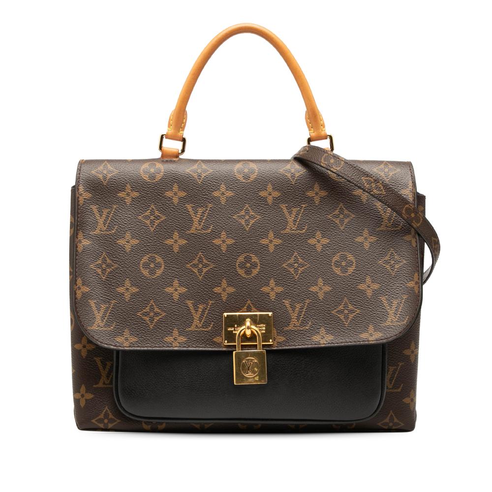 Louis Vuitton B Louis Vuitton Brown Monogram Canvas Fabric Monogram Marignan France
