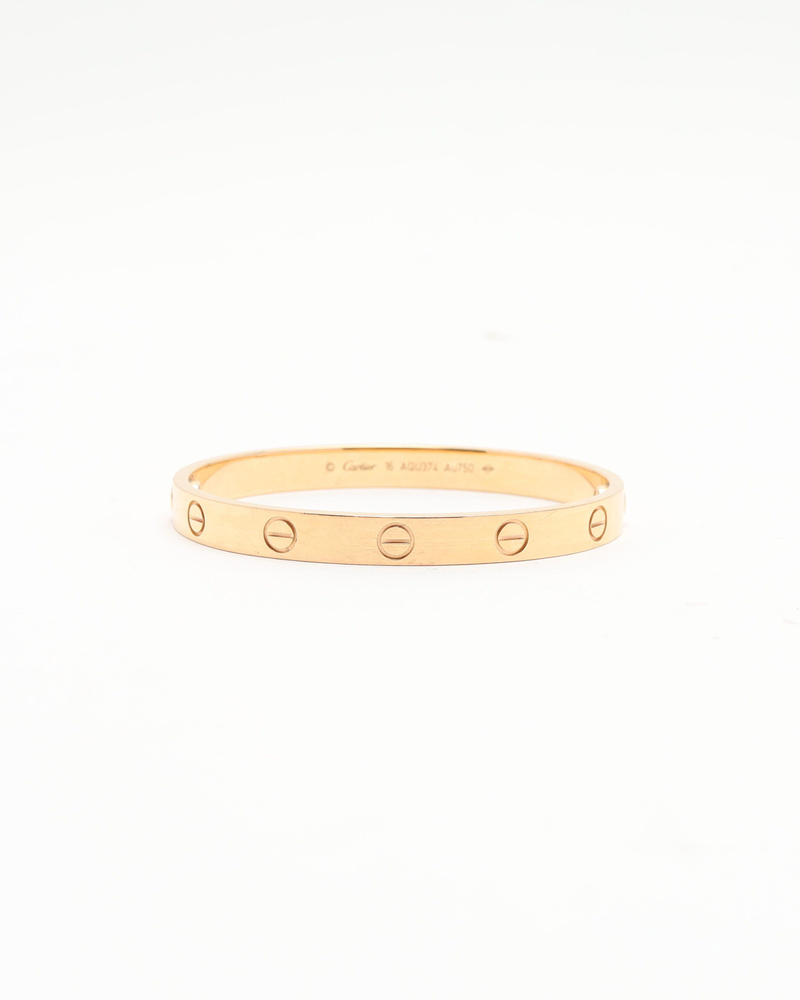 Cartier Love Bracelet, 18kt Rose Gold