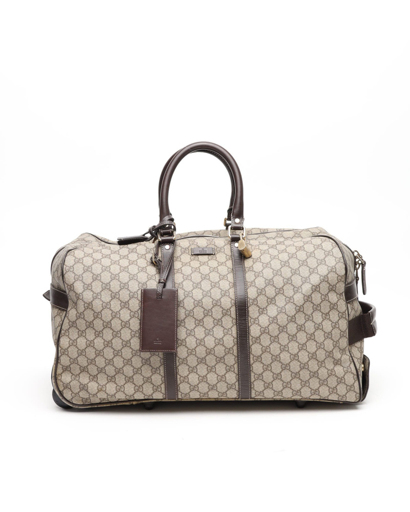 Gucci GG Supreme Rolling Weekend Bag