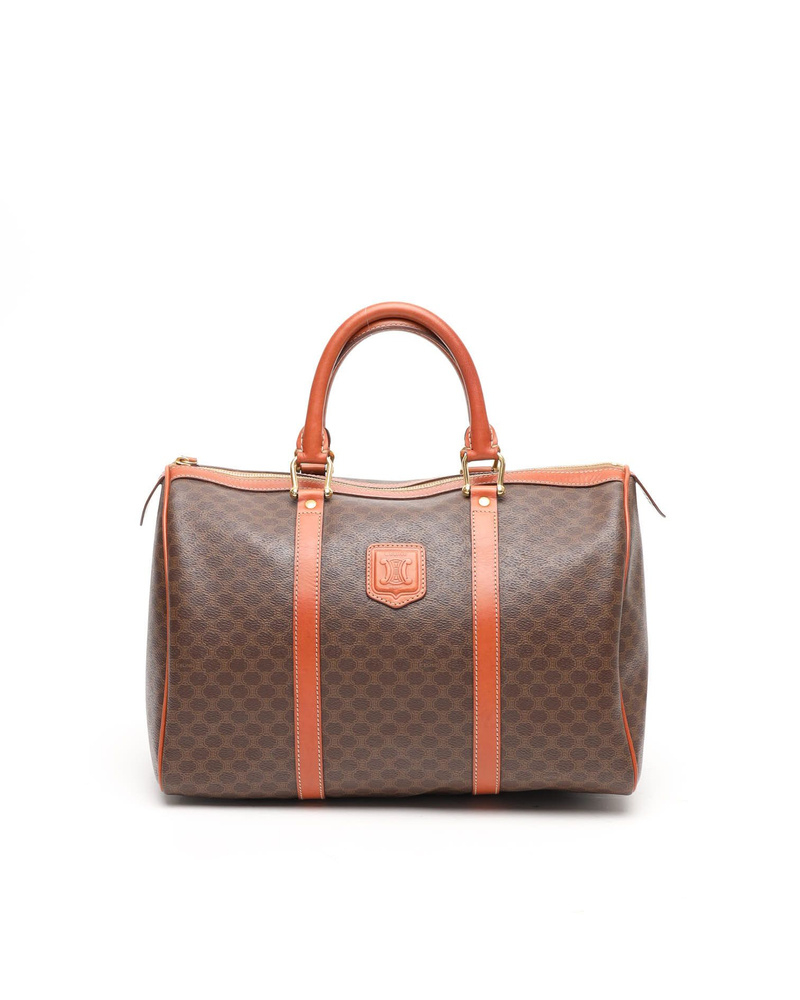 Celine Céline Macadam Boston Bag