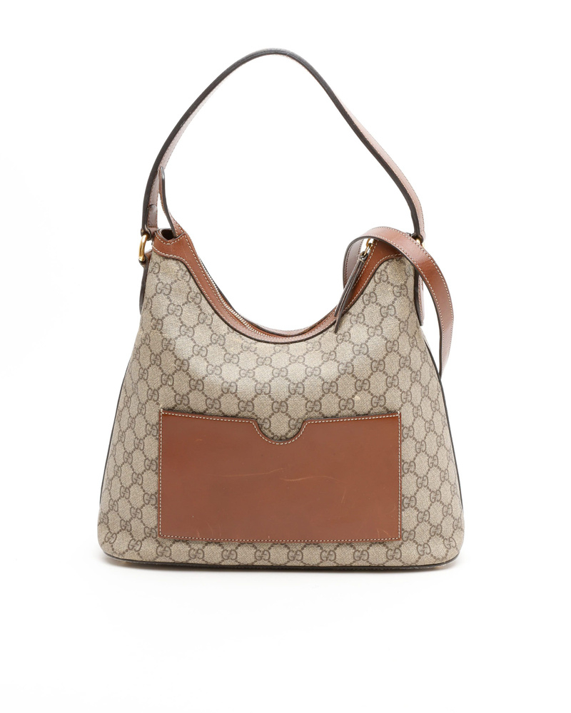 Gucci GG Supreme Linea A Hobo Bag