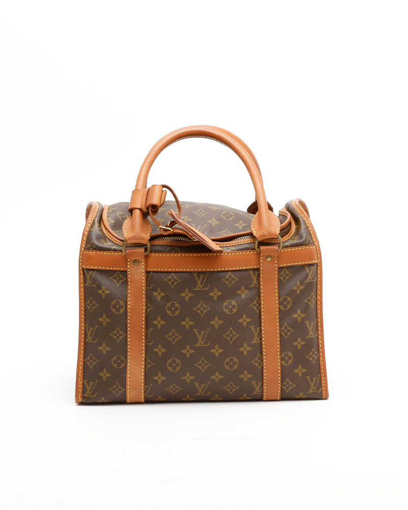 Louis Vuitton Sac Chien 40 Dog Carrier Bag