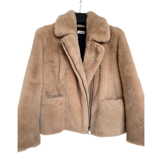 Zadig & Voltaire Blouson fausse fourrure