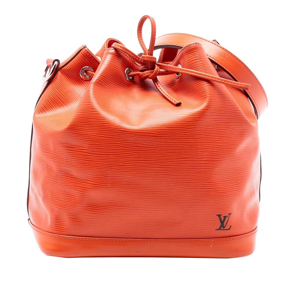 Louis Vuitton B Louis Vuitton Orange Epi Leather Leather Epi Petit Noe France