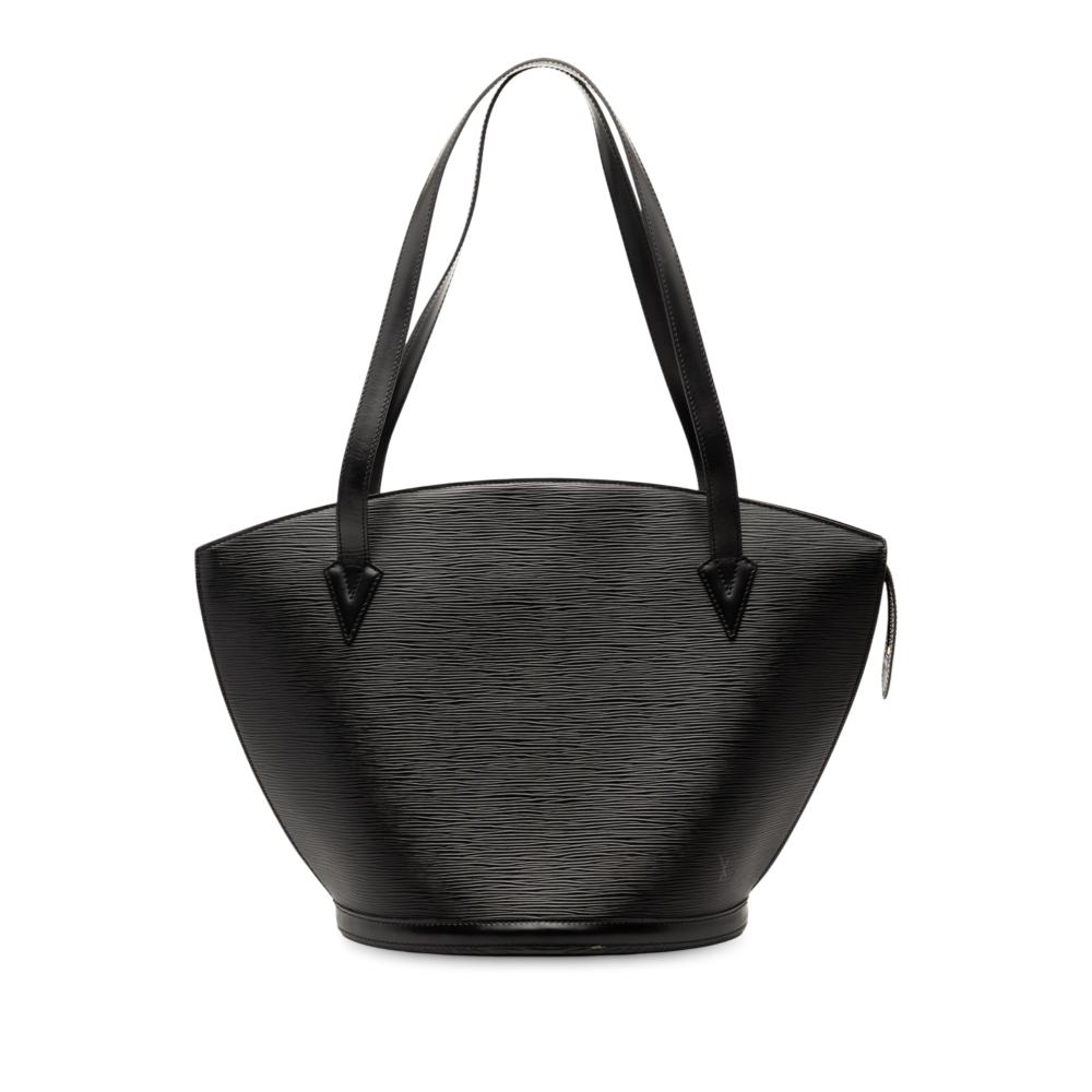 Louis Vuitton B Louis Vuitton Black Epi Leather Leather Epi Saint Jacques GM Long Strap France