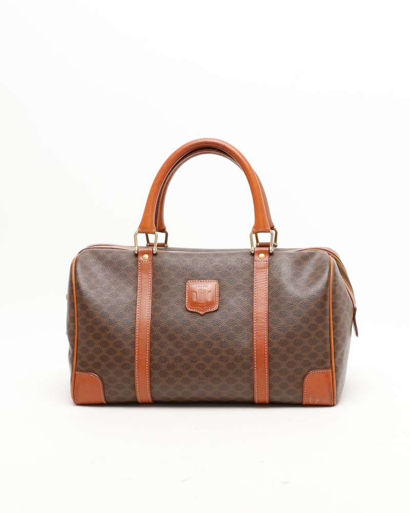 Celine Céline Macadam Boston Bag