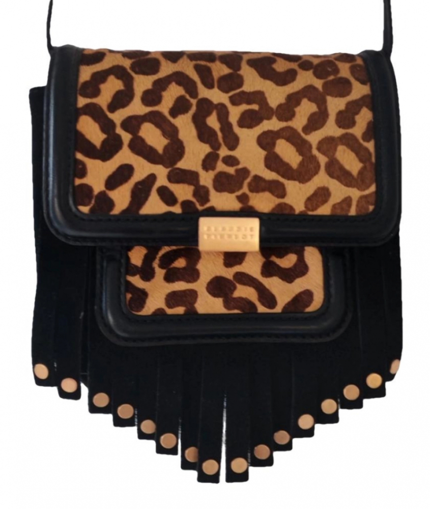 Claudie Pierlot Sac bandoulière léopard