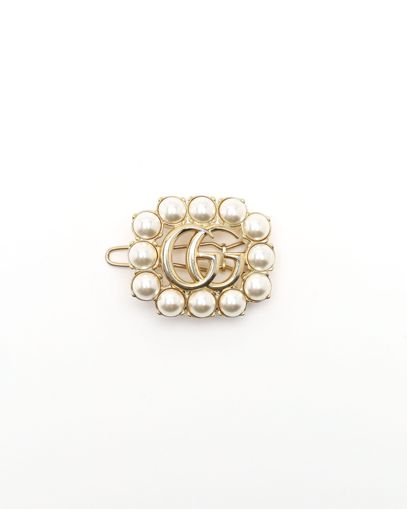 Gucci Pearl Brooch