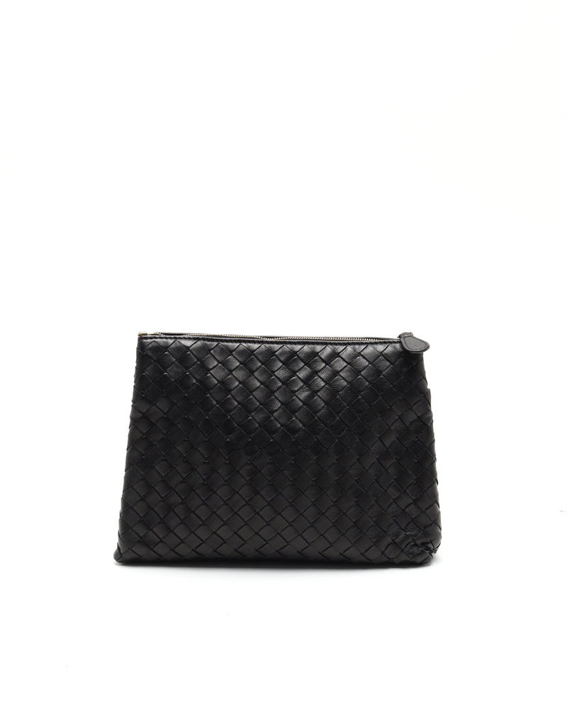 Bottega Veneta Intrecciato Leather Pouch